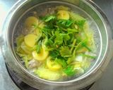 รูปขั้นตอนการทำที่ 3 ของ ต้มจืดหมูสับไข่น้ำ(น้ำใส)