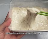 Foto langkah ke 7 dari resep Sponge and dough method cara membuat sponge/biang.