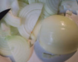 A picture of step 1 of Beef Onion Soup.