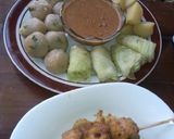 Foto langkah ke 7 dari resep Cilok Kolaborasi # PR_ DibumbuKacangin.