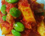 Foto langkah ke 5 dari resep Kentang balado mix pete.