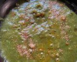 A picture of step 3 of Sarson saag in Punjabi style in the pressure cooker in 20 mins.