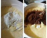A picture of step 4 of Banana brownie cake.