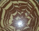 صورة لخطوة 8 من وصفة كيكة شوكلاتة وفانيليا