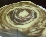 Foto langkah ke 4 dari resep Puding Zebra Kurma Coklat.