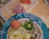 Foto langkah ke 1 dari resep Nasi goreng bakso anak kos.