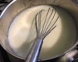 Une image de l'étape 7 de Flan « bonhomme » aux pêches de vigne.