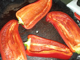 Morrones (ají) rellenos a la parrilla! 😚