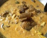 Foto langkah ke 4 dari resep Gulai Tunjang Sapi.