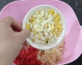 A picture of step 2 of Noodles Kebab.