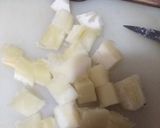 Foto del paso 21 de la receta: Torta de pescado seco, con espinacas, acelgas y dados de yuca