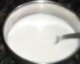 A picture of step 1 of Suji ka chila.