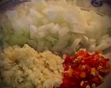 Hình bước làm 2 của món Tép Rim Thịt Ba Rọi