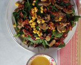 Foto del paso 9 de la receta: Ensalada de espinacas con tocino