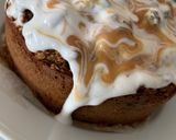 Foto del paso 7 de la receta Bizcocho de avena, plátano y dulce de leche