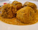 Foto del paso 12 de la receta Albóndigas de pollo en salsa de zanahorias y champiñones