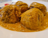 Foto del paso 12 de la receta: Albóndigas de pollo en salsa de zanahorias y champiñones