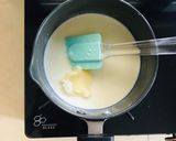 A picture of step 2 of Instant mawa modak with motichur filling.