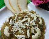 A picture of step 6 of Apple halwa.