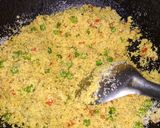 A picture of step 4 of Upma.