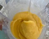 A picture of step 2 of Mango Yogurt Smoothie.