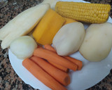 Foto del paso 1 de la receta: Sancocho venezolano