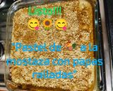 Foto del paso 2 de la receta: "Pastel de Pollo a la Mostaza"😋🐓😋🌻😋