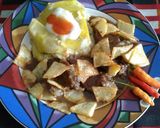 Foto langkah ke 9 dari resep Bistik kilat kentang oven.