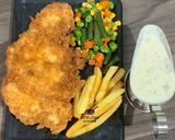 Foto langkah ke 9 dari resep Crispy Chicken Steak With Creamy Mushroom Sauce.
