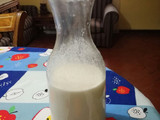Leche de almendras casera
