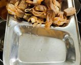 A picture of step 1 of Kathal Biryani.