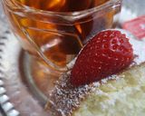 عکس مرحله 1 از دستور کیک صبحانه پرتقالی🍊🍊🍞
