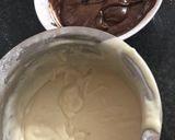A picture of step 2 of Marble cake.