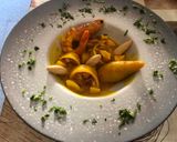 Foto del paso 10 de la receta Calamares rellenos de rape y gambas