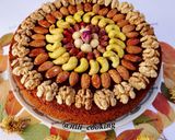 عکس مرحله 2 از دستور کیک آجیلی شب یلدا