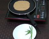 A picture of step 3 of Malai paratha sindhi koki.