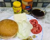 A picture of step 9 of Chicken buffalo burger meal.