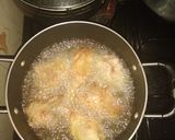 A picture of step 6 of KFC home made chicken#fourweekschallenge #wheatflourecipecontest.