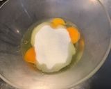Une image de l'étape 6 de Tarte à la rhubarbe et crème de cassis (pâte brisée épeautre lait vanille).