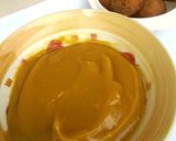 A picture of step 5 of Chocolate Custard.