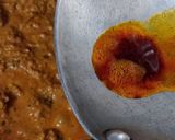 A picture of step 4 of Chaap walnutty curry.