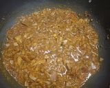 A picture of step 2 of Kela ki sabji.