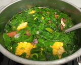 Foto langkah ke 2 dari resep Bening kelor jagung dan kates.