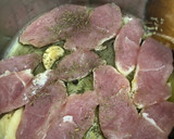Foto del paso 1 de la receta: Guiso de alubias con espinacas y solomillo de pavo (versión rápida)