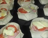 Foto del paso 5 de la receta: Canastitas de jamón y 4 quesos