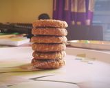 A picture of step 5 of Unibic Inspired Oatmeal Cookies.