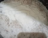 A picture of step 3 of Bread Burfi.