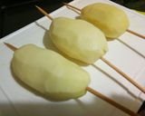 Foto del paso 1 de la receta: Papas espiral al horno