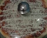Foto langkah ke 5 dari resep Pizza teflon eggless.