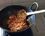 A picture of step 3 of Peanut Burfi.
